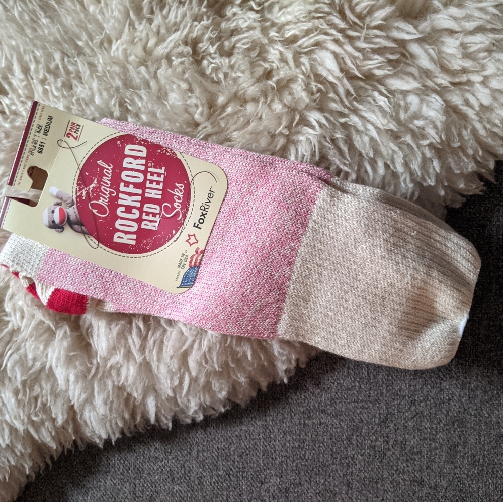 NWT Rockford Red Sock